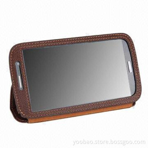 Yoobao Executive Leather Case for Samsung Galaxy Mega 6.3 (i9200), Brown, Black Colors